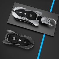 【LZ】◑☃  Zinc Alloy Car Remote Key Case Suporte da tampa para Ford Focus 3 4 ST Mondeo 5 MK5 Mustang F-150 Explorer Edge Fiesta Kuga MK3 4