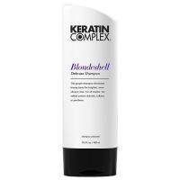 KERATIN COMPLEX Blondeshell Debrass Shampoo 400 ml. แชมพูม่วง เคราติน คอมเพล็ก สำหรับฟื้นฟูสีผมให้สุขภาพดี สีสันสดใส  ฟื้นฟูสภาพเส้นผ