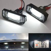 1Pair LED Number License Plate Light Lamp For Mercedes Benz 1999 2005 S Class W220 S320 S350 S500 S55 S600 S65 Car Accessories