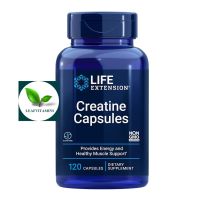 NEW Life Extension Creatine Capsules / 120 Vegetarian Capsules