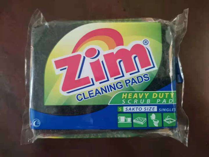 Zim Cleaning Pads Heavy Duty Scrub Pad Lazada PH
