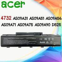 Battery Notebook for Acer 4732 Gateway AS09A31 AS09A51 AS09A56 AS09A71 AS09A75 AS09A90 6Cells D525 แบตเตอรี่ เอเซอร์