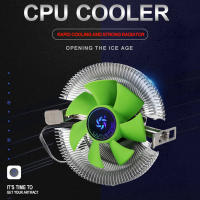 CPU ที่มีประสิทธิภาพคูลเลอร์ 3 ขา 1800 รอบต่อนาทีเงียบอลูมิเนียมพีซีหม้อน้ำพัดลมระบายความร้อนสำหรับ Intel AMD 775 1150 1151 1155 เงียบ Ventilador-kxodc9393