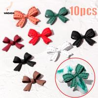 KDJFJEOFML 10 ชิ้น DIY เพ้นท์เล็บ ละเอียดอ่อน ตกแต่งเล็บ 3 มิติ เครื่องประดับเล็บ Bowknot เล็บ Rhinestones เครื่องประดับโบว์