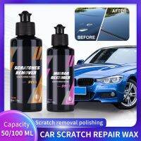 ﹍ 50ML Car Paint Repair Scratches Remover Cars Body Compound Cleaning Polishing Paste Paint Care Wax Cream Maintenance HGKJ S11A/B