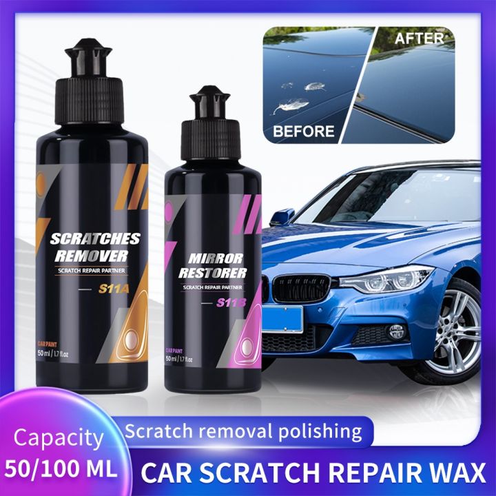 Car Scratch Repair Polishing Wax Cream Paint Surface Scratching Remover  Paste