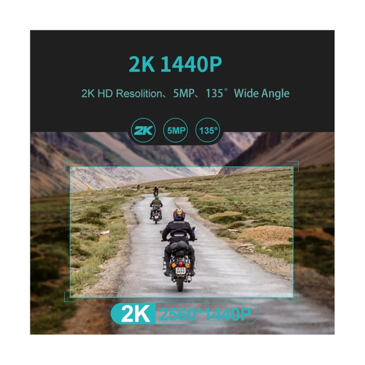 S3 Motorcycle Helmet Camera HD Bluetooth Wifi Motorbike DVR Dash Cam Wireless BT 5.1 Helmet