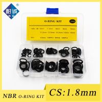 Thickness 1.8mm Rubber Ring NBR O Ring Seal Nitrile Sealing O-rings NBR Washer oring set Assortment Kit O Ring Set