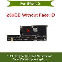 X 256G ไม่มี Face ID X 256G มาเธอร์บอร์ดต้นฉบับไม่มี Face ID สำหรับ XS Max Logic Board หลักพร้อมชิพเต็มรูปแบบ IOS ทำความสะอาด Icloud LTE 4G Network