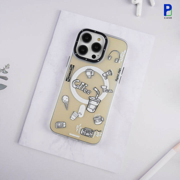 case-เคสไอโฟน-aurora-เคสชาร์จไร้สาย-เคสวงแหวนแม่เหล็ก-สำหรับ-14promax-14