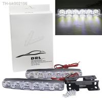 ✲✑ LED DRL Daytime Running Lights 12V Waterproof Day Light 5050 SMD 6 LEDs For Auto Car Motorcycle Light Assembly Driving Fog Light