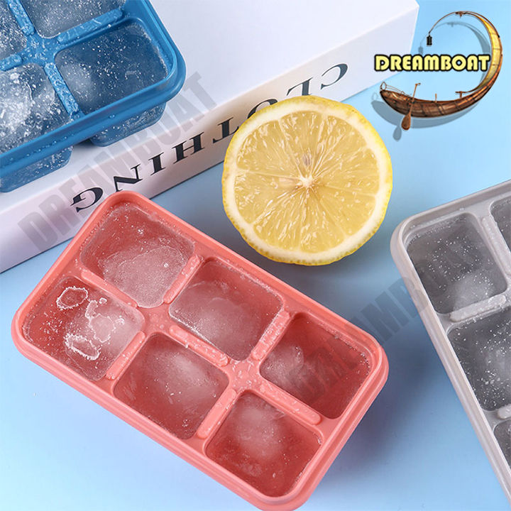 แม่พิมพ์น้ําแข็ง-6-กริด-ถาดน้ําแข็งขนาดเล็ก-ถาดน้ําแข็ง-mini-ice-mould-มีฝาปิด-พิมพ์น้ำแข็ง-ที่ทำน้ำแข็ง