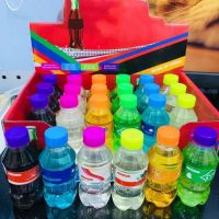 MAMIYA 6 Bottles Super Cute Mini Drink Water Slime Clear Amazing Satisfying Stress Relief Toys for Kids