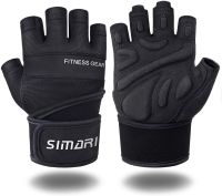 ▤♨ Gym Gloves Fitness Weight Lifting Gloves Body Building Training Sports Exercise Cycling Workout for Men Women Bicycle Gloves