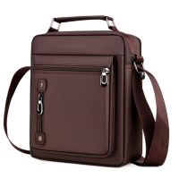 Business Men Shoulder Bag Oxford Waterproof Messenger Bag Fashion Male Handbag Zipper Classic Crossbody Bags