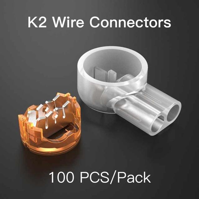 Pcs K K Wire Connector Crimp Connection Terminals Uy Splice