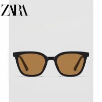 ZARAˉ new style of sunglasses female net red all-match sunglasses brown color show small face high-end anti-ultraviolet ins trend