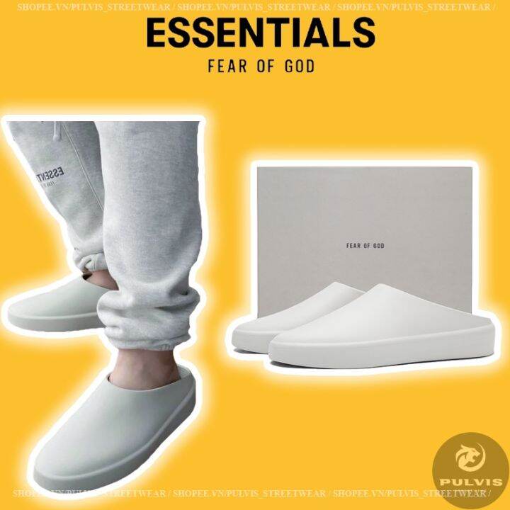 ️[Full Box] - Giày Fog Fear Of God The California Slip-On Cement, Giày Slip  On Fog | Lazada.Vn
