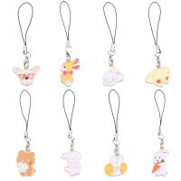 Gift Hang Rope Keychain Key Strap Lanyard Phone Case Pendant Animal Mini Cute Phone Charms