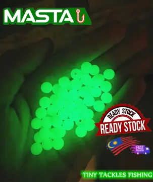 Luminous Fishing Beads Tube 170pcs/set Soft Rubber Floating Glow Fishi