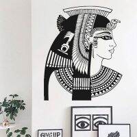 [COD] Woman Wall Stickers Livingroom Ethnic Clothing dress up Decal Wallpaper Mural AL347