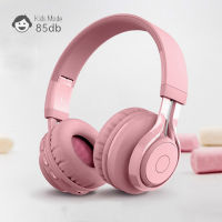 kids mode Wireless Bluetooth 5.0 Headsets Colorful LED Luminous Headphone Portable Folding Earphone For phone Universal earphone