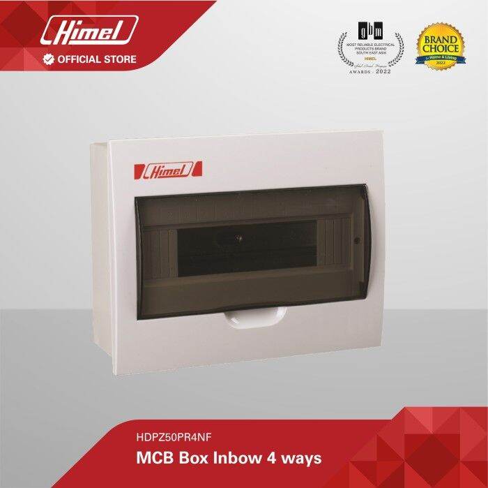 Himel MCB Box Inbow Flush-Mounted 4 Pole HDPZ50PR4NF | Lazada Indonesia