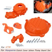 Motorcycle Clutch Cover Engine Protection Set For KTM SXF EXCF XCF 250 350 Husqvarna FC FX 2016-2020 Bottom Shoe Guard Protector Covers