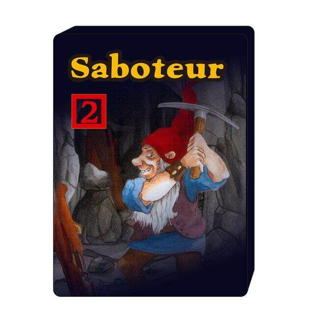 board games Saboteur 1 & saboteur 2 & the duel table game full English
