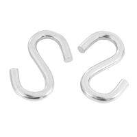 ๑❇✔ 2-pack Heavy-Duty S Shaped Hooks Hammock S Hooks Utility Hooks 3-Inch Long