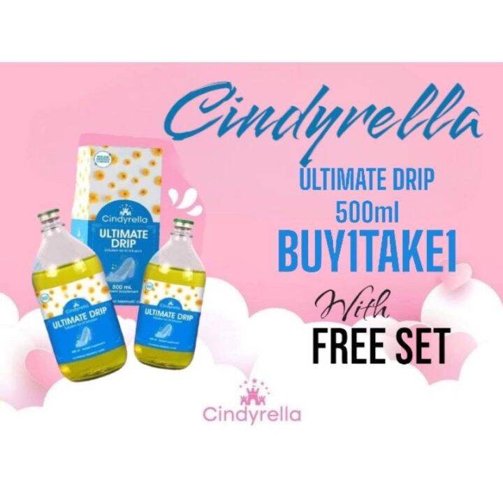 Original Cindyrella Ultimate Drip Set BUY 1 TAKE 1 for Healthier