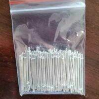 24pcs D1mmx23mmx1.5mmx2.4mm module power pin Cylindrical head cap straight needle tin-plating