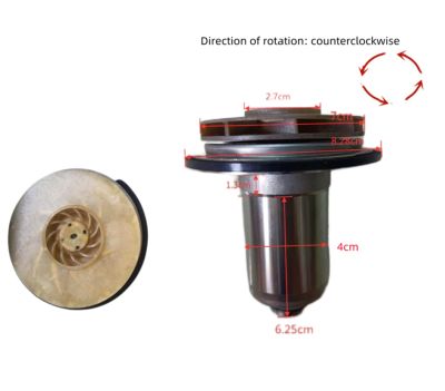 【jw】♕  Xinhu gas wall-hung boiler hot water circulation pump pump rotor rotor core