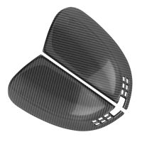 Carbon Fiber Rearview Mirror Frame Lens Cover Rear View Mirror Shell Reverse Cap for IONIQ 6 2022-2023