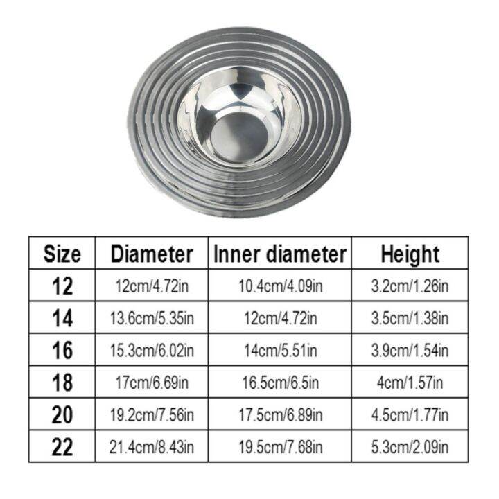 dgthe-2023ส้นแบนล้างจานทรงกลมไม่เป็นสนิม-ชามสลัดในครัวเรือนล้างข้าวอ่างผสมอ่างล้างหน้าในห้องครัว