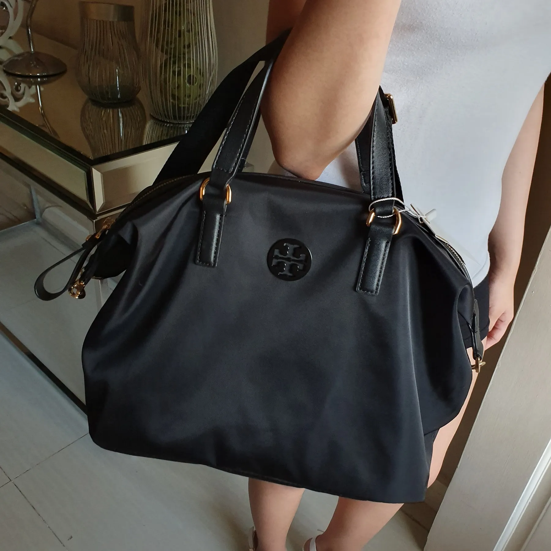 .Y. .. Tilda Nylon Slouchy Crossbody Bag - Black | Lazada PH