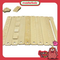 Masterkidz ของเล่นเสริมทักษะขนาดใหญ่ เส้นทางผจญภัย Balance Training Bars