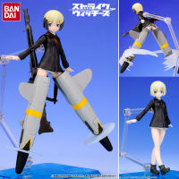 Model โมเดล งานแท้ 100% Bandai Strike Witches วิทเชส สไตรค์ วิทช์ วิทเชส สงครามเวหา กกน ลอยฟ้า สู้ตาย กองบินส่วนเกินแห่งซุโอมุส Erica Hartmann เอริคา ฮาร์ทมันน์ Ver Original from Japan Figma ฟิกม่า Anime ขยับแขน-ขาได้ อนิเมะ การ์ตูน มังงะ manga Figure