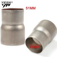 51MM-61MM Universal Exhaust Adapter Reducer Connector Pipe Tube FOR honda CBR 1000 RR 1000RR CBR1000RR Cbr 600 yzf r3 MT07 MT09