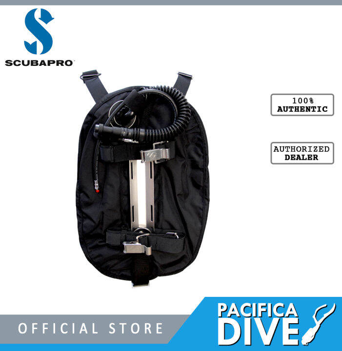 SCUBAPRO / OCTO GEAR, Backplate System stainless, 30lbs, Black Lazada PH