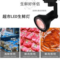 ◕✑  Led fresh fruit vegetables pork cooked seafood market supermarket special warm red white and light rail to shoot the