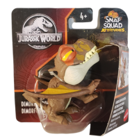 Mattel Jurassic World Snap Squad Attitudes Dimorphodon (GYN43) แมทเทล จูราสสิค เวิลด์ ของเล่นแอ็กชั่นฟิกเกอร์ไดโนเสาร์ ไดมอร์โฟดอน สีน้ำตาล