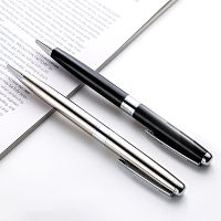 ปากกาลูกลื่น  ปากกาเซ็นชื่อ ปากกาผู้บริหาร Ballpoint Pen หมึกสีน้ำเงิน 0.7 mm รุ่น 022BMP แบบหมุนด้าม พร้อมกล่องฝาใส