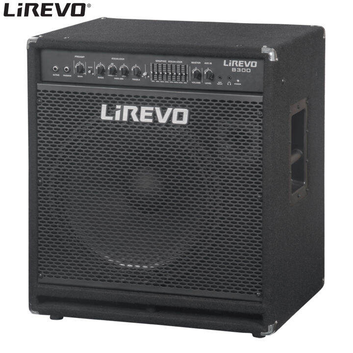 lirevo-professional-bass-amp-b300-แอมป์เบส-300-วัตต์-มีลำโพงทวีตเตอร์-2-amp-แผงปรับความถี่-ต่อฟุตสวิทช์ได้-สำหรับงานเวทีและคอนเสิร์ต-แถมฟรีสายแจ็ค