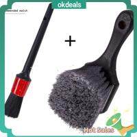 OKDEALS 8 "ค่ะ แปรงขัดอเนกประสงค์ ที่จับพลาสติกจับ สีเทาและสีเทา แปรงขนแปรงไนลอน กิจกรรมกลางแจ้งกลางแจ้ง ล้อและยาง