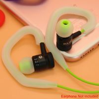 +【； 1 Pair Soft Silicone Ear Hook Eco-Friendly Earphone Holder Waterproof Sports Loop Hanger Earhook Earphone Accessories #