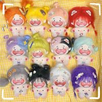 ✉❂۩ Internet Celebrity Cute Cute Funny Missing Teeth Small Pendant Plush Toy Doll Cotton Doll Bag Pendant Key Chain