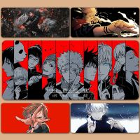 Jujutsu Kaisen Gojo Satoru Ryomen Sukuna Okkotsu Yuta Nobara Megumi Yuji XXL แผ่นรองเมาส์ขนาดใหญ่ แป้นพิมพ์ แผ่นรองเมาส์