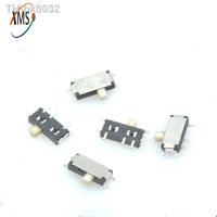 ₪✸ﺴ  10pcs MSK12C01 micro slide switch power supply switch small pull switch 7P needle miniature toggle switch