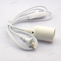 1.8M E27 AC Power Cord Cable Lamp Base with ON OFF Switch for Led Grow Light Bulb Socket Desk Lamp Holder 110V 220V WB5TH